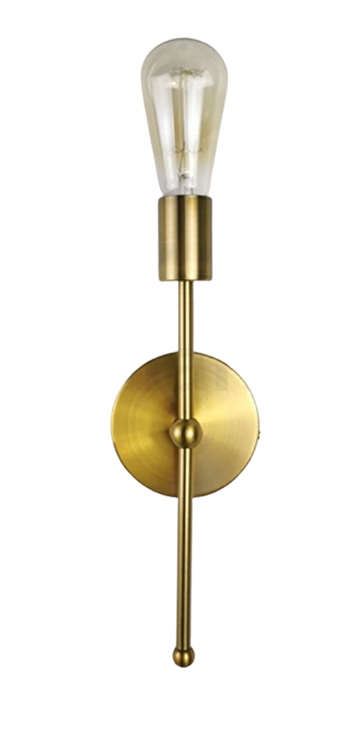Rsylight Retro Rustik Metal Dekoratif Koridor - Oturma Odası Duvar Çift Yönlü Gold Aplik 