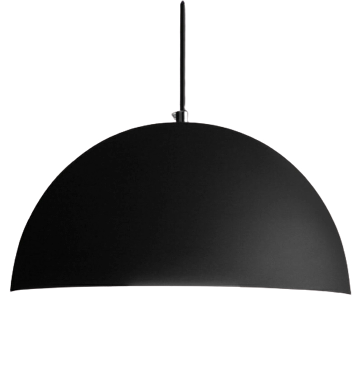 Rys Retro Metal Siyah Dekoratif Tekli Sarkıt Avize çap.40 cm