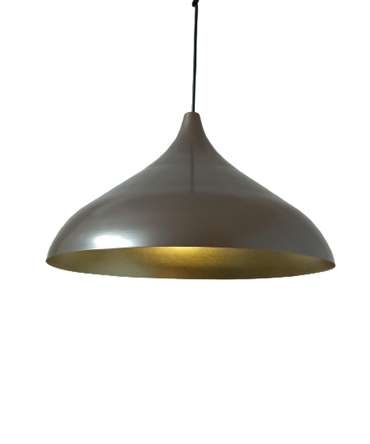 Rys Retro Metal Sedefli Kahve Dekoratif Rustik Metal Sarkıt Avize Çap:43 cm