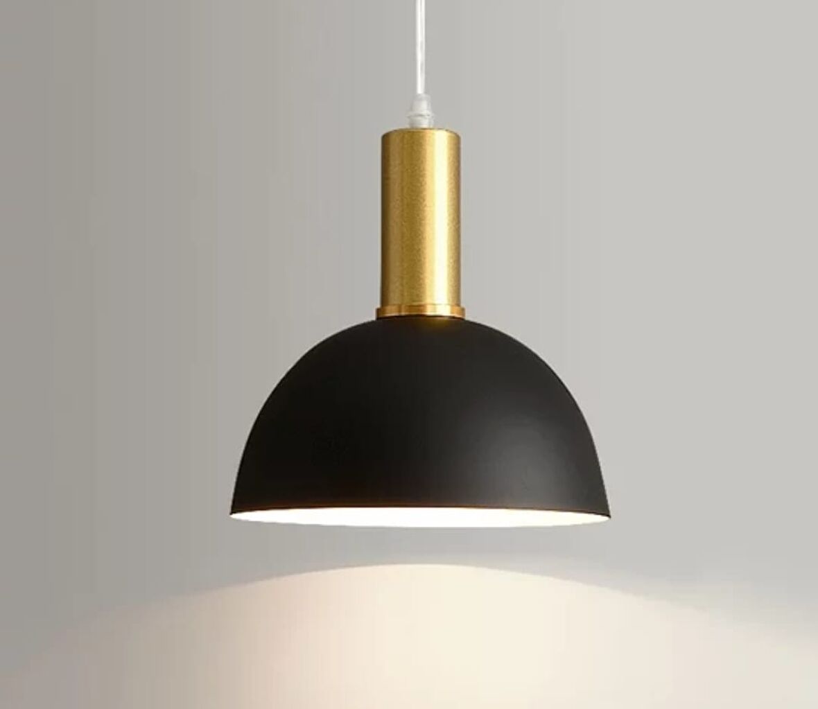 Rys Retro Metal Siyah Dekoratif Rustik Kafe Mutfak Sarkıt Avize çap 30 cm