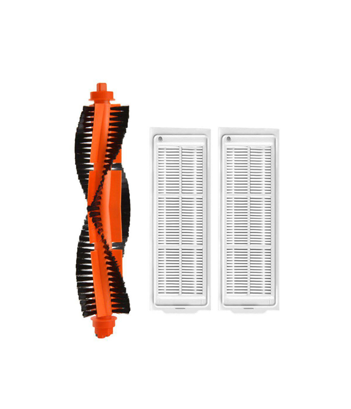 Xiaomi S10 (S10+ ve S10T Değil) Uyumlu Yedek Ana Fırça ve Hepa Filtre-3 Parça