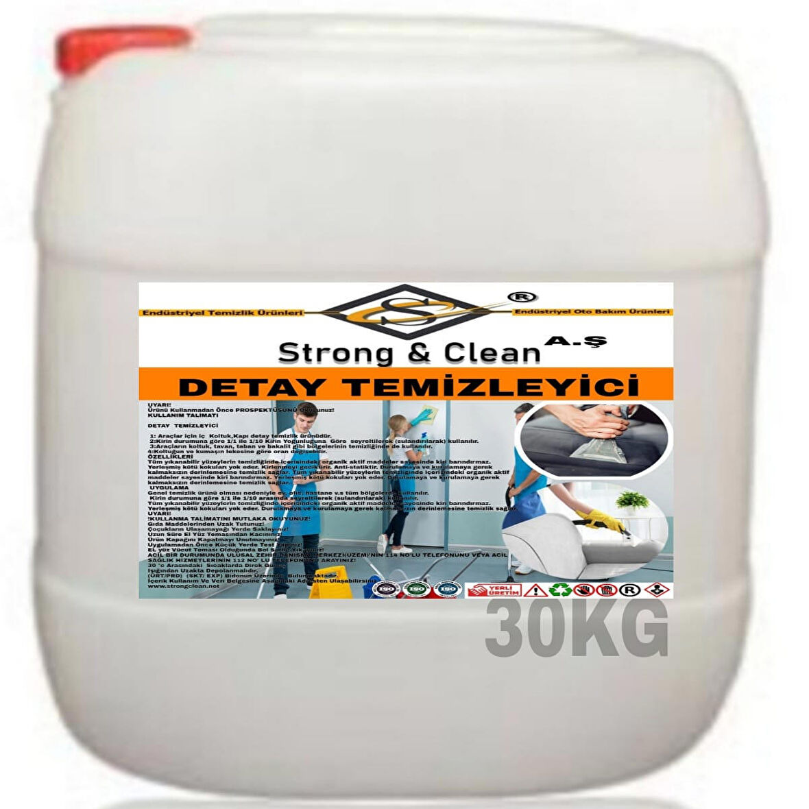 Detay Temizleyicisi 30 Kg