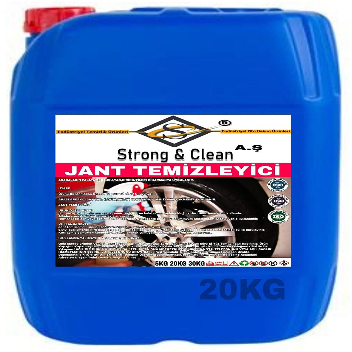 Jant Temizleyici 20 Kg