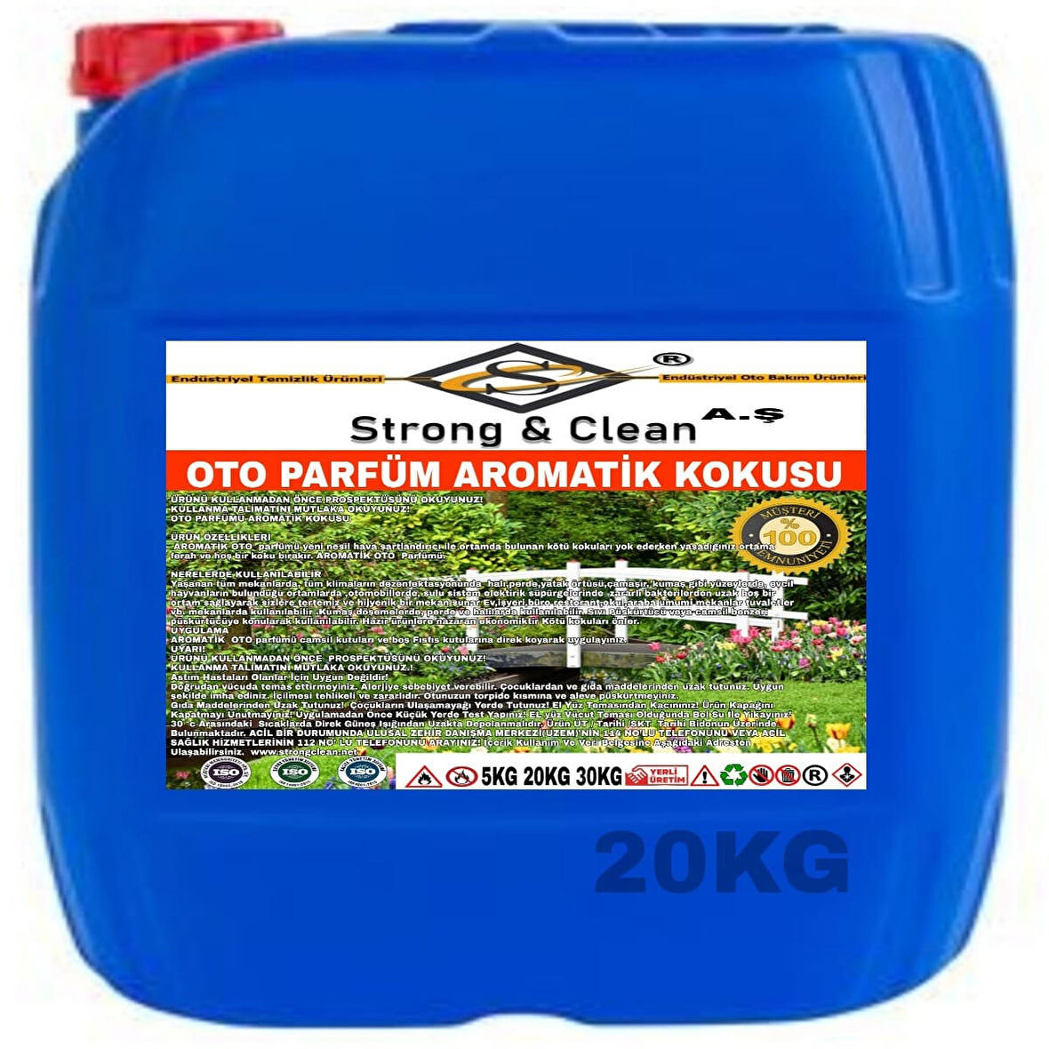 Oto Parfüm Aromatik Kokulu 20 Kg