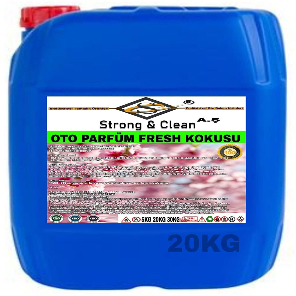 Oto Parfüm Fresh Kokulu 20 Kg