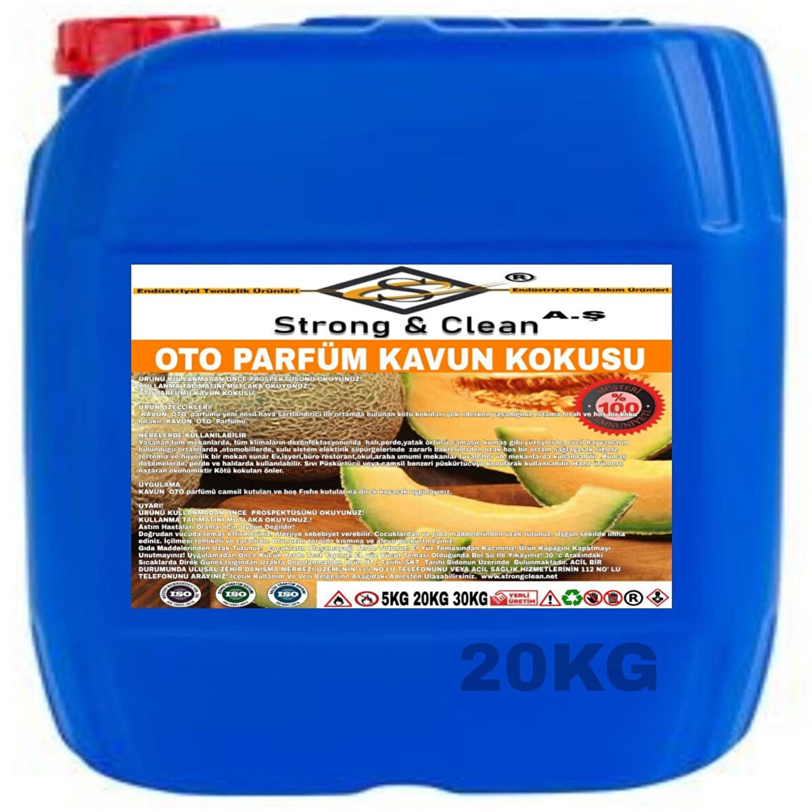 Oto Parfüm Kavun Kokulu 20 Kg