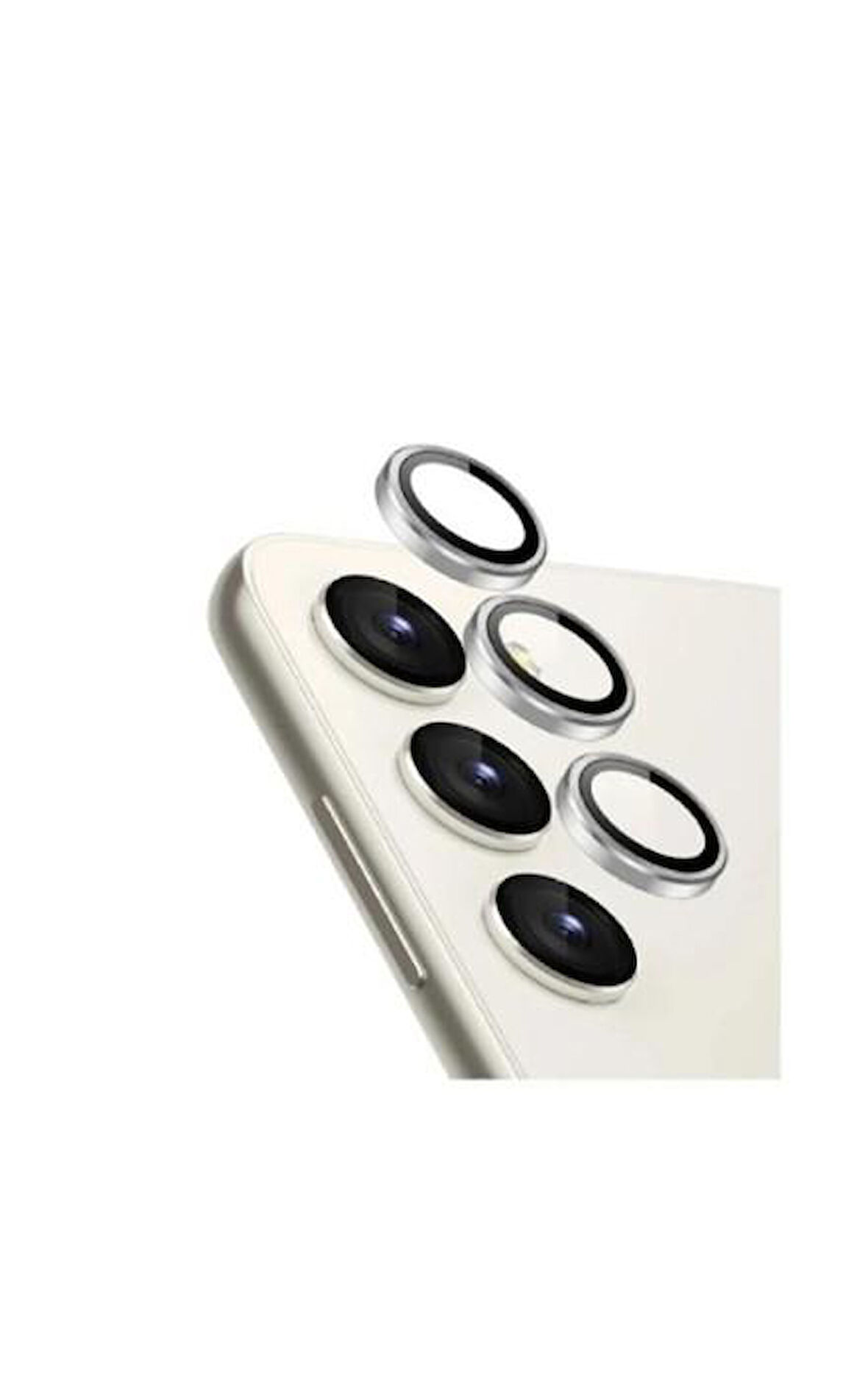 Samsung Galaxy S24 FE İle Uyumlu Renkli Lens Koruyucu