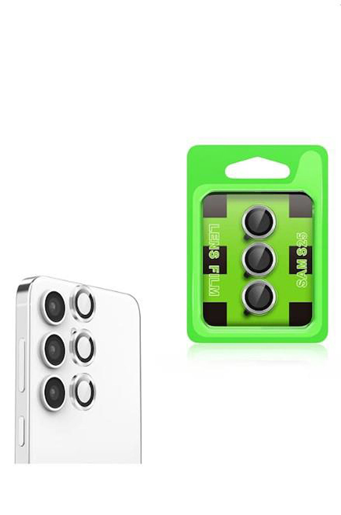 Samsung Galaxy S25 Uyumlu Kamera Koruyucu