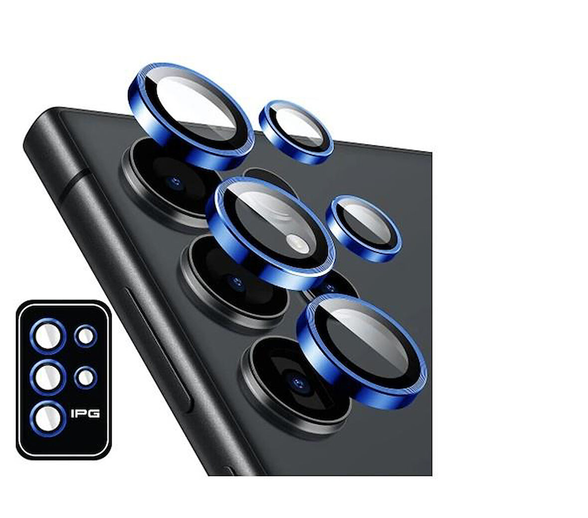 Galaxy S25 Ultra Uyumlu Kamera Lens Koruyucu