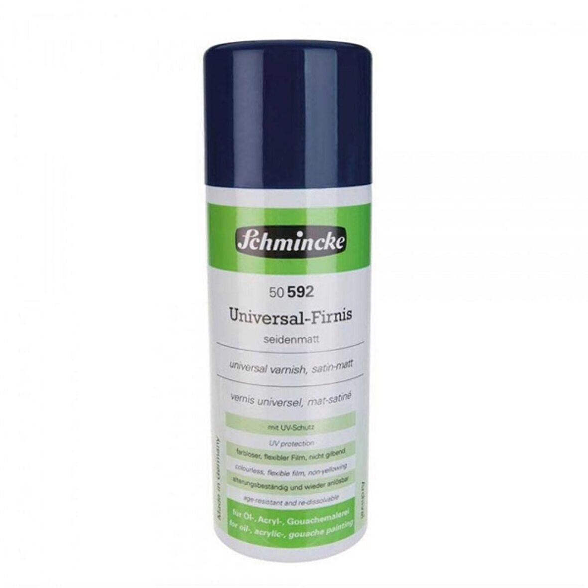 Schmincke Universal Varnish Genel Amaçlı Uv Korumalı Saten Mat Final Sprey Vernik 592 400 ml