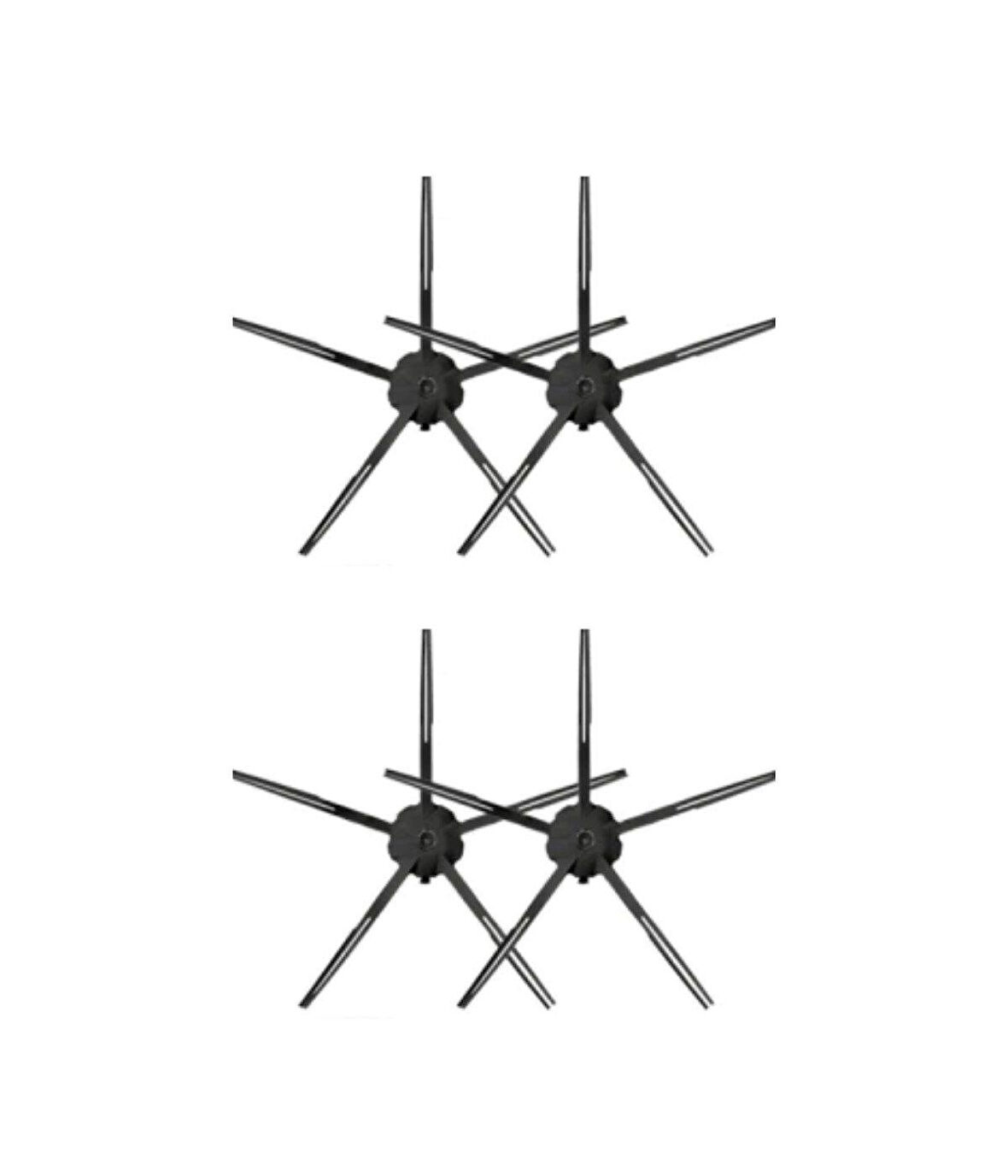 Roborock S5 Max (Siyah) Uyumlu Yedek Yan Fırça-4 Parça