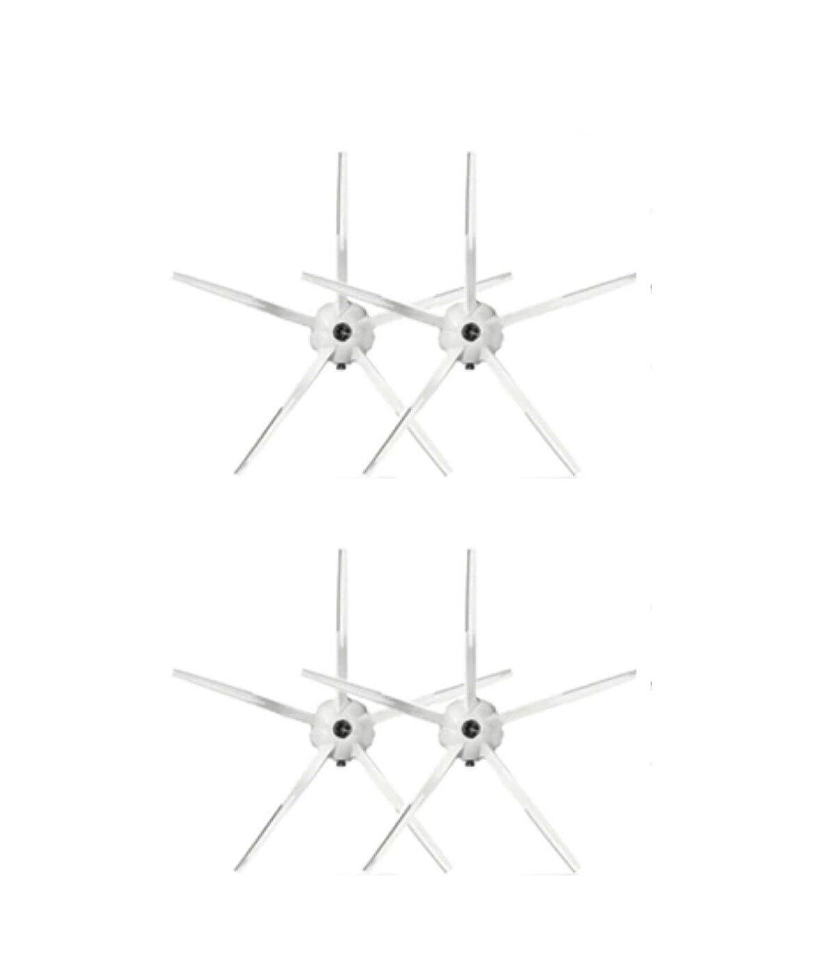 Roborock S6/S6 Pure Uyumlu Yedek Yan Fırça-4 Parça