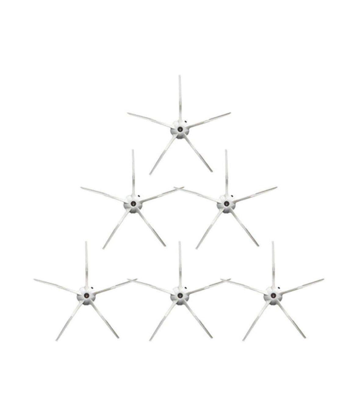 Roborock S7 Beyaz Uyumlu Yedek 6 Adet Beyaz Yan Fırça