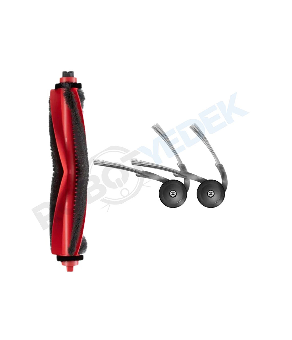 Roborock S8 Pro (Ultra Değil!) Uyumlu Ana Fırça ve Yan Fırça-3 Parça