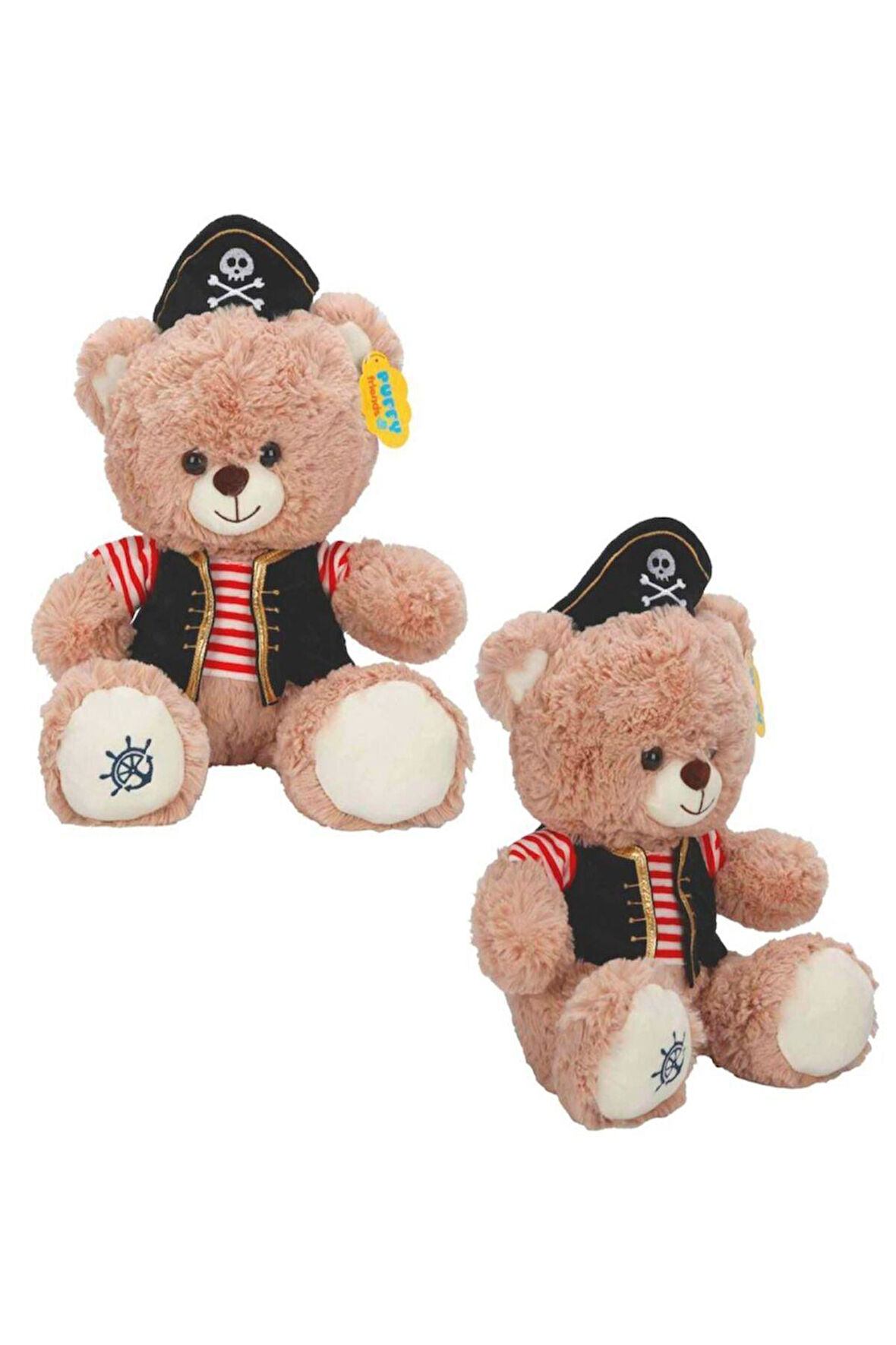 Seçtim Aldım Puffy Friends Pelüş Lh4534 Korsan Elbiseli Ayı 32 Cm