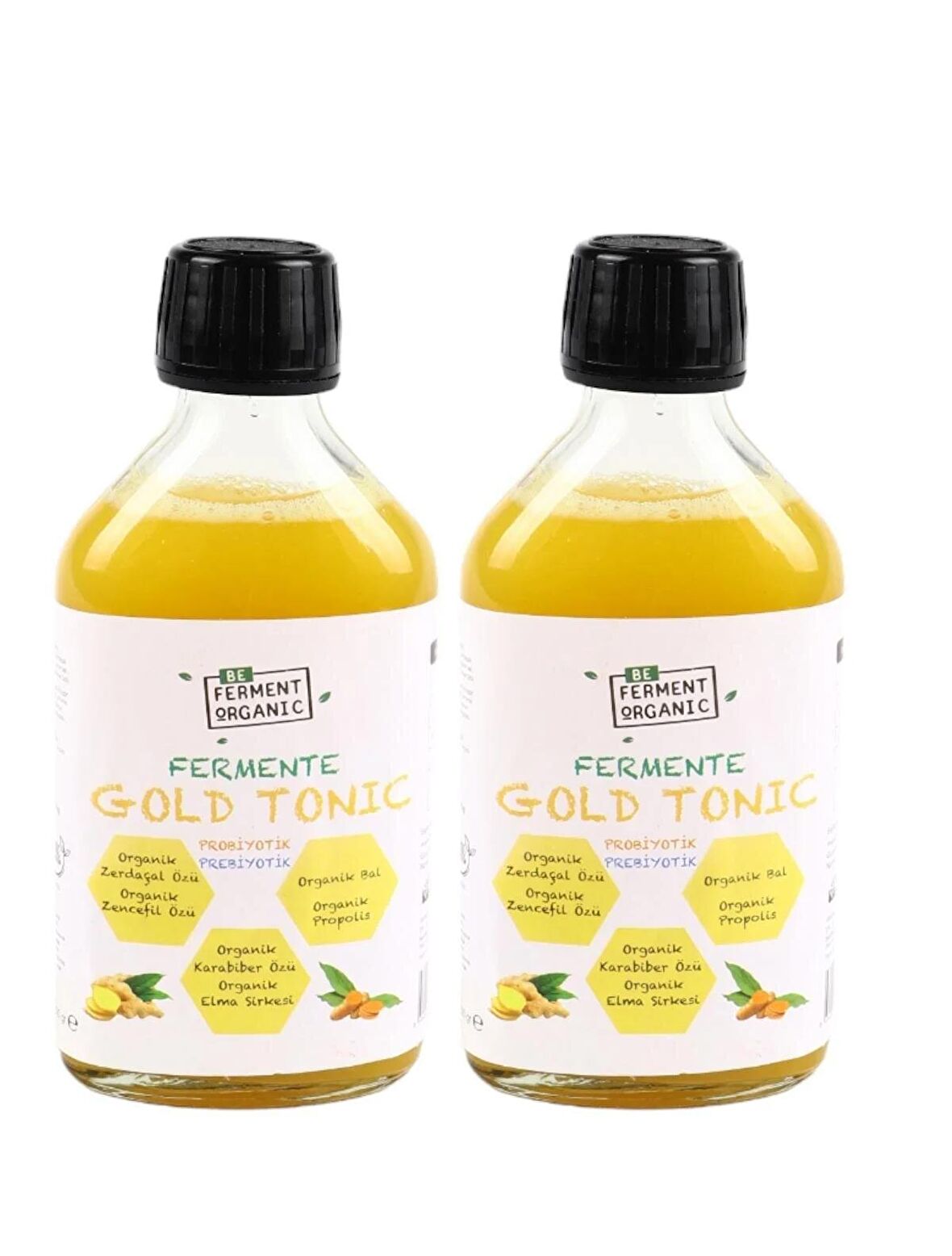 Beferment Organic Fermente Gold Tonic 220 G* 2 Adet