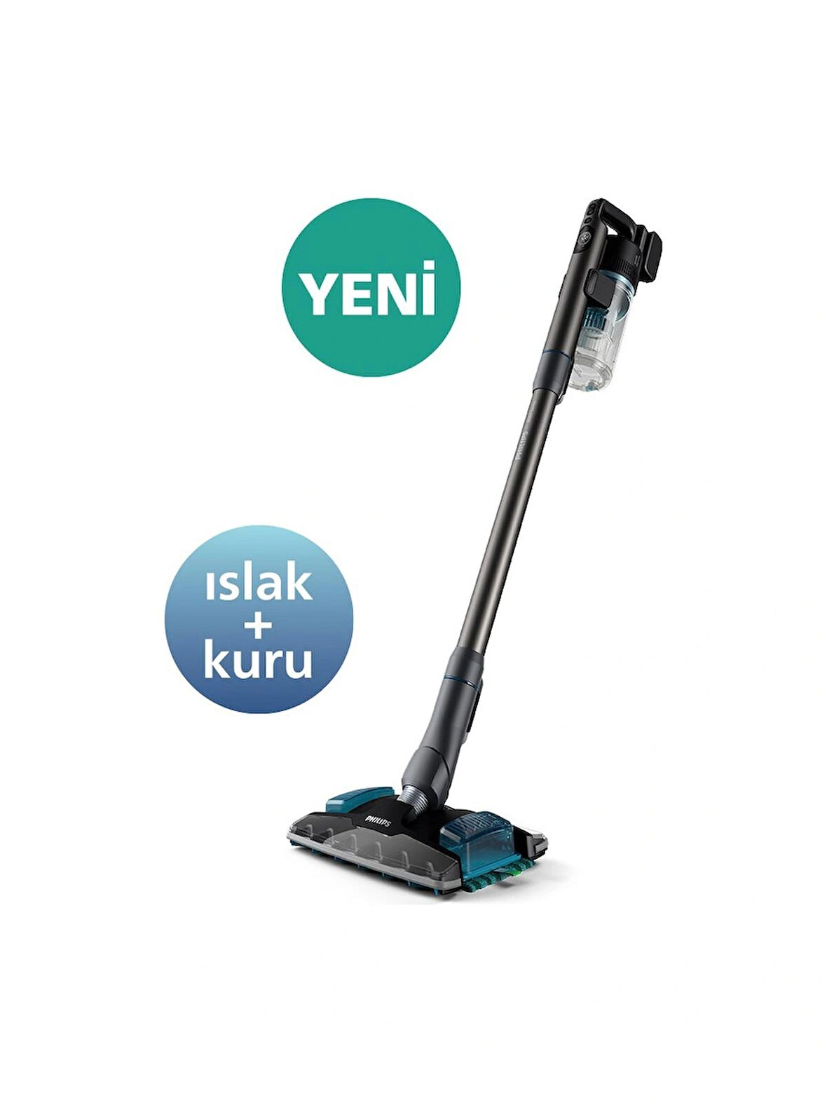 Philips Phılıps XC8053/01 8000 Serisi Aqua Plus Kablosuz Dik Süpürge