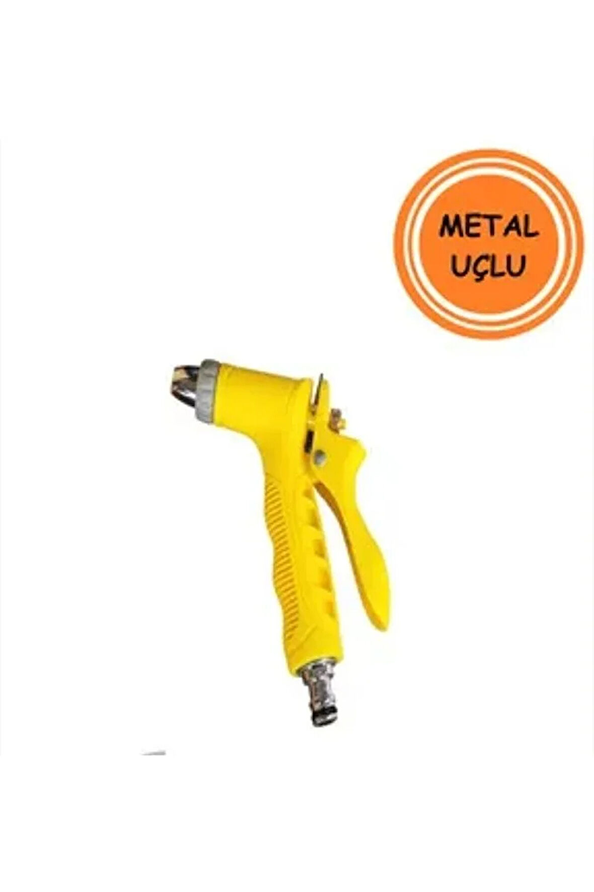 METAL UÇLU SAĞLAM PLASTİK SULAMA Sarı
