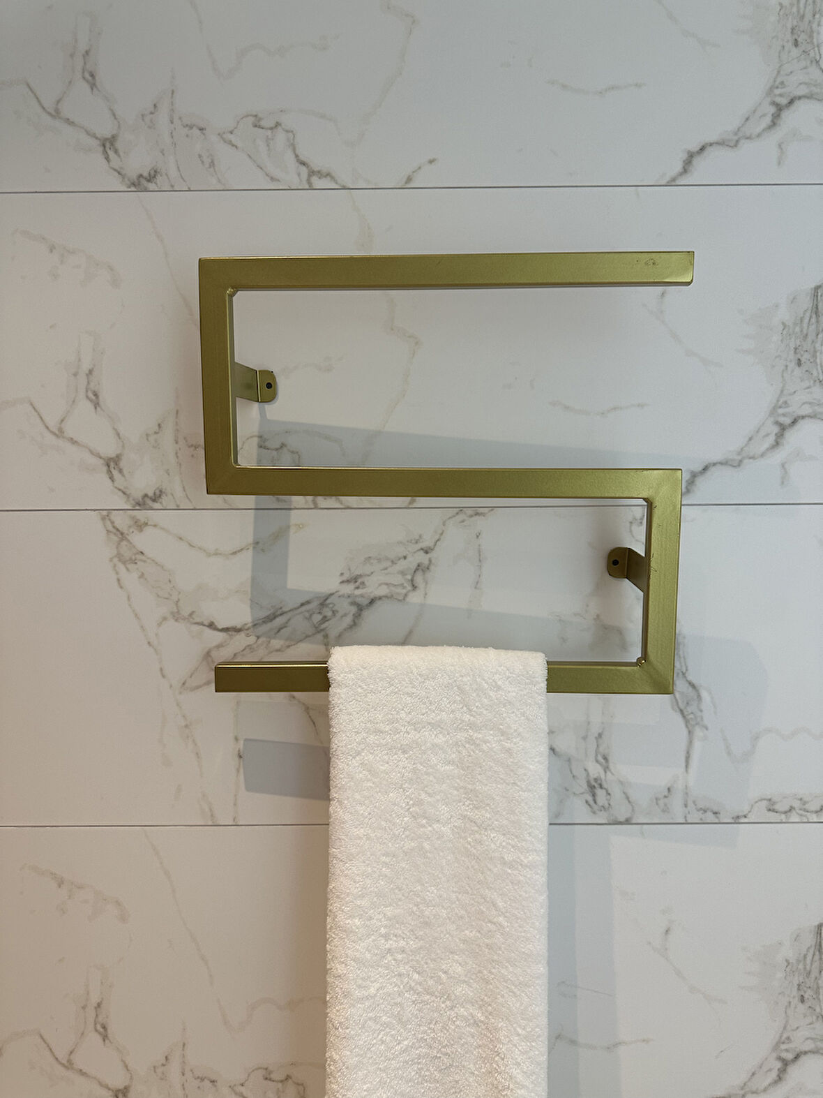 Sakura Mini S Dekoratif Havlu Askısı - Gold