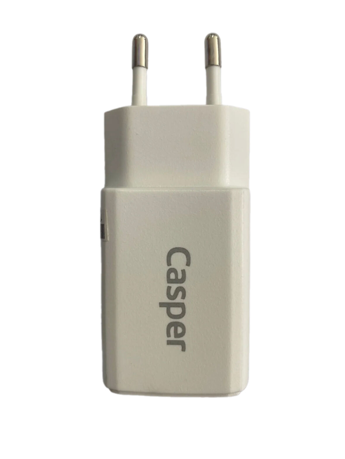  ORİGİNAL CASPER Telefon tablet powerbank bilgisayar Şarj Adaptörü ( BEYAZ )  5V-1A