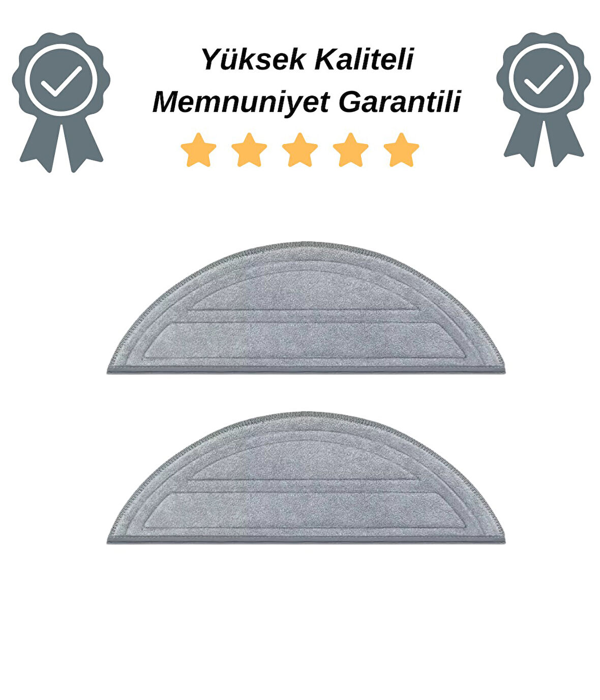 Roborock Saros 10 Uyumlu 2 Adet Mikrofiber Mop Bez