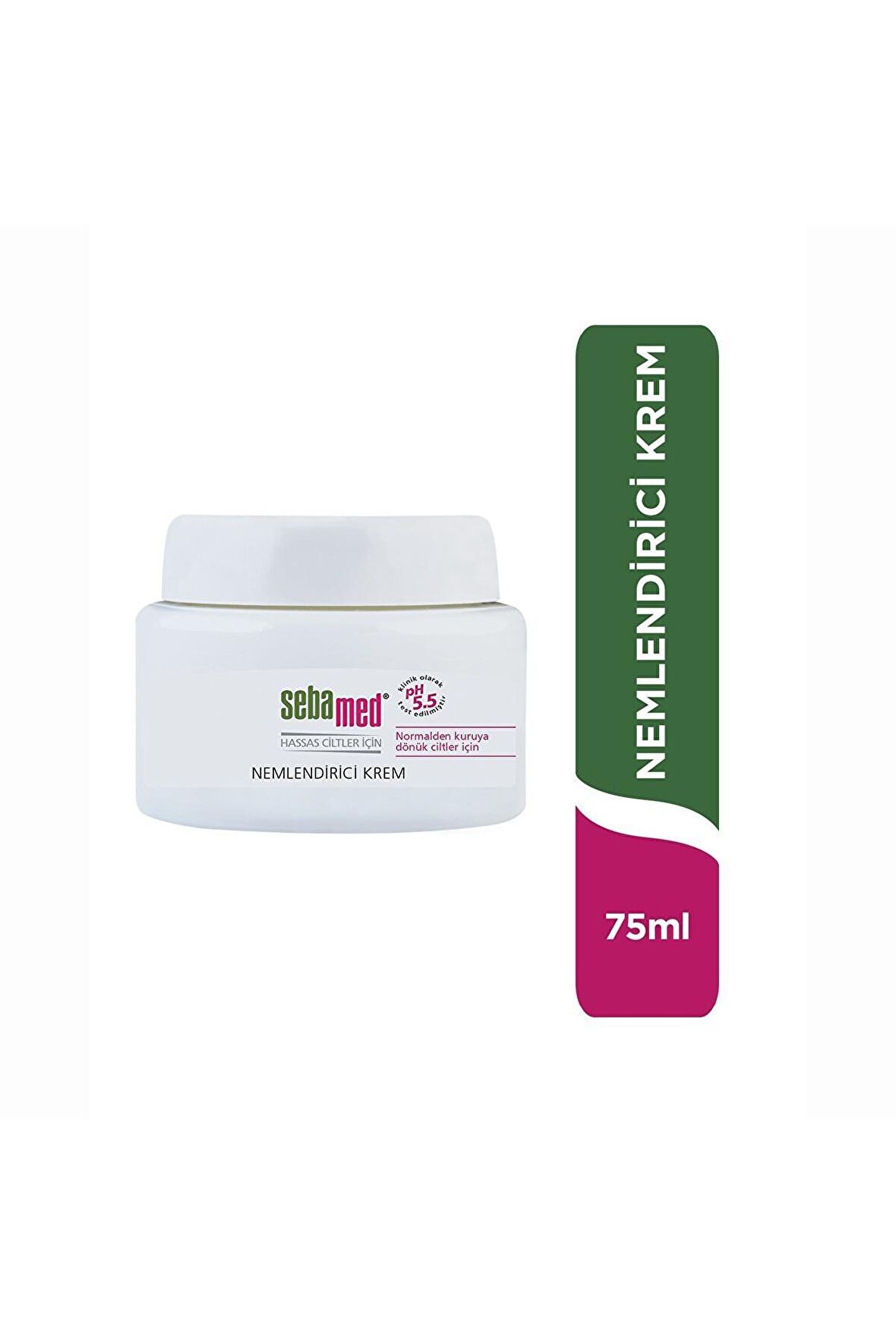 Sebamed Hassas Ciltler İçin E Vitaminli Su Bazlı Yağsız Nemlendirici Yüz Bakım Kremi 75 ml