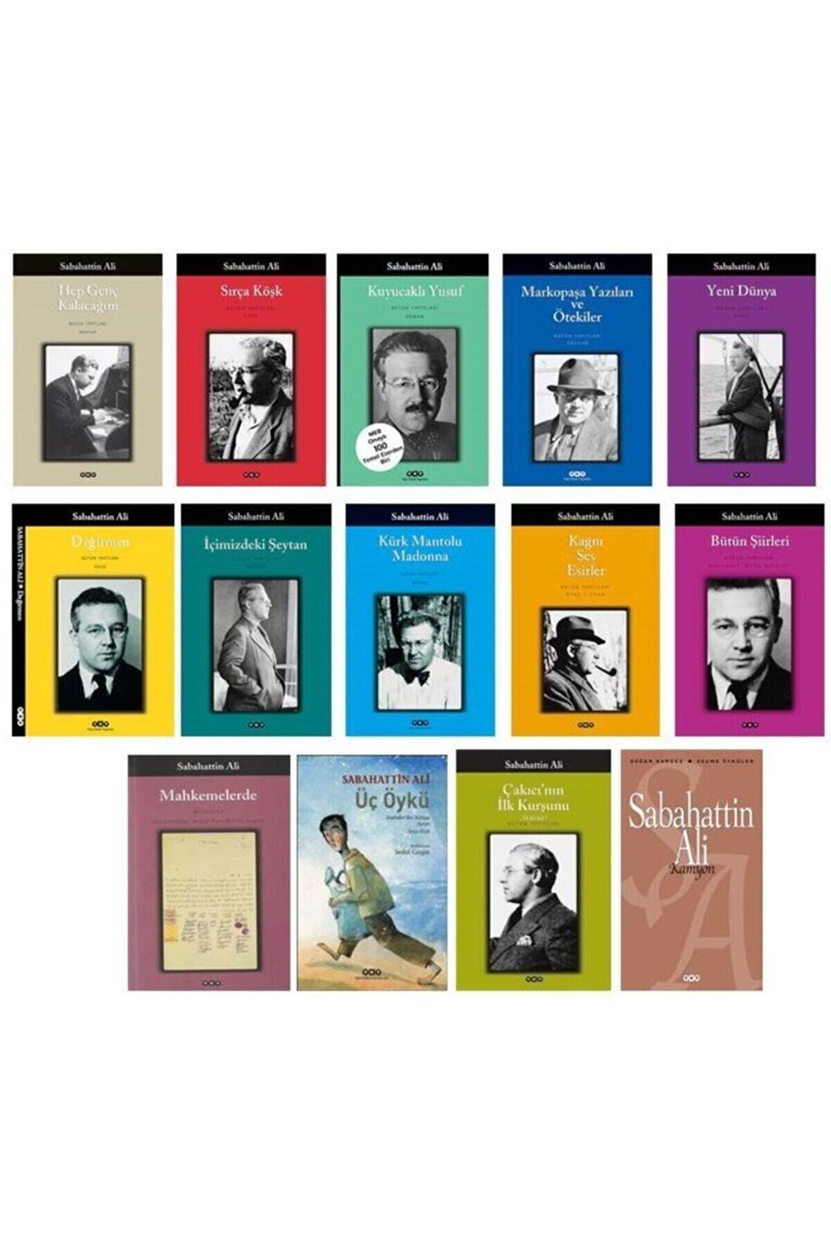 Sabahattin Ali Seti 14 Kitap YAPI KREDİ YAYINLARI