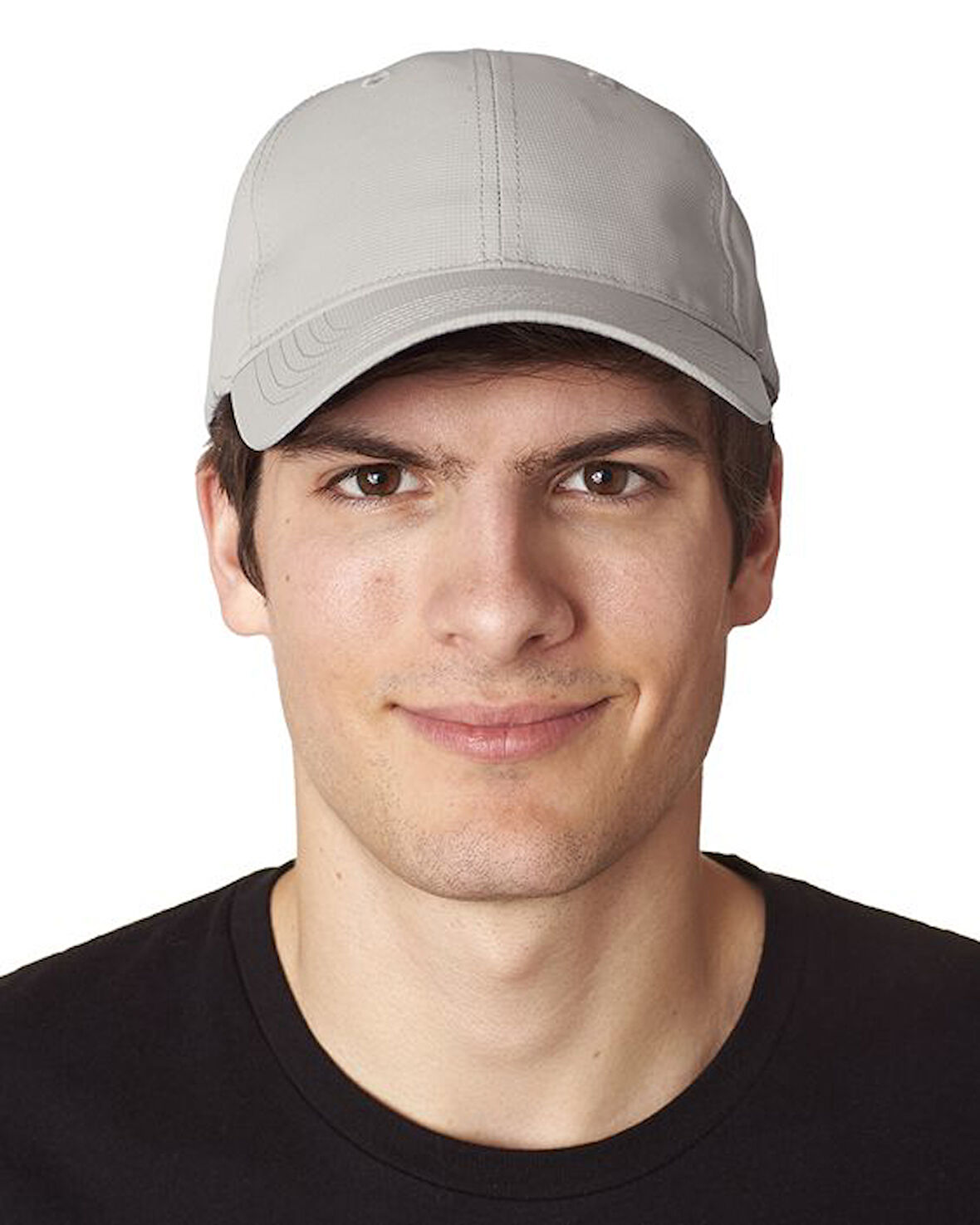 Gri Düzrenk Şapka Spor Cap 