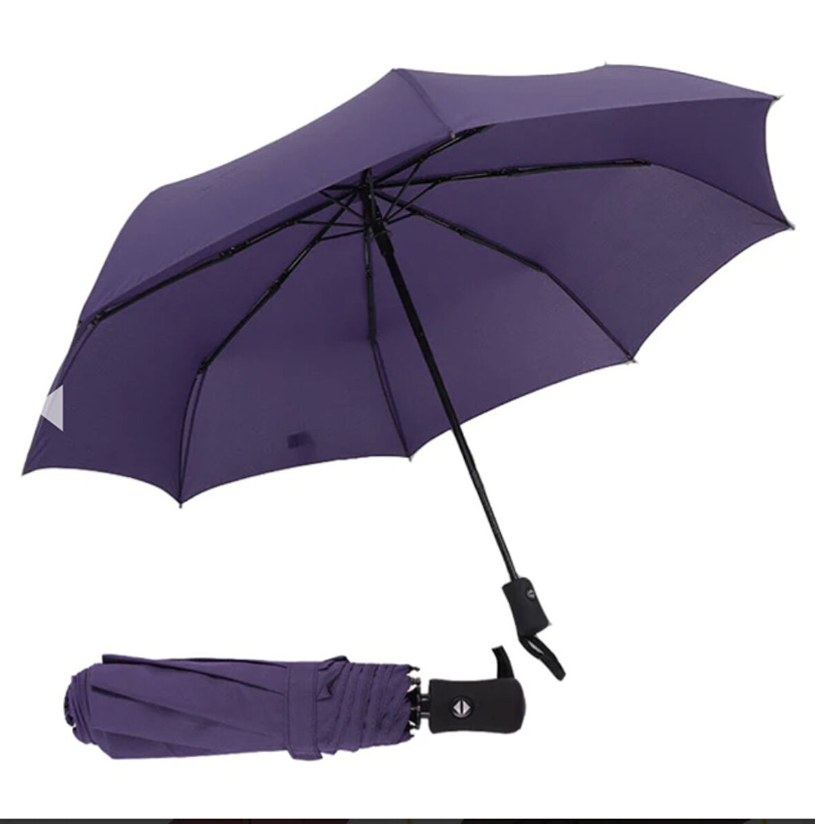 Mor Şemsiye Tam Otomatik Mor Şemsiye - Mor