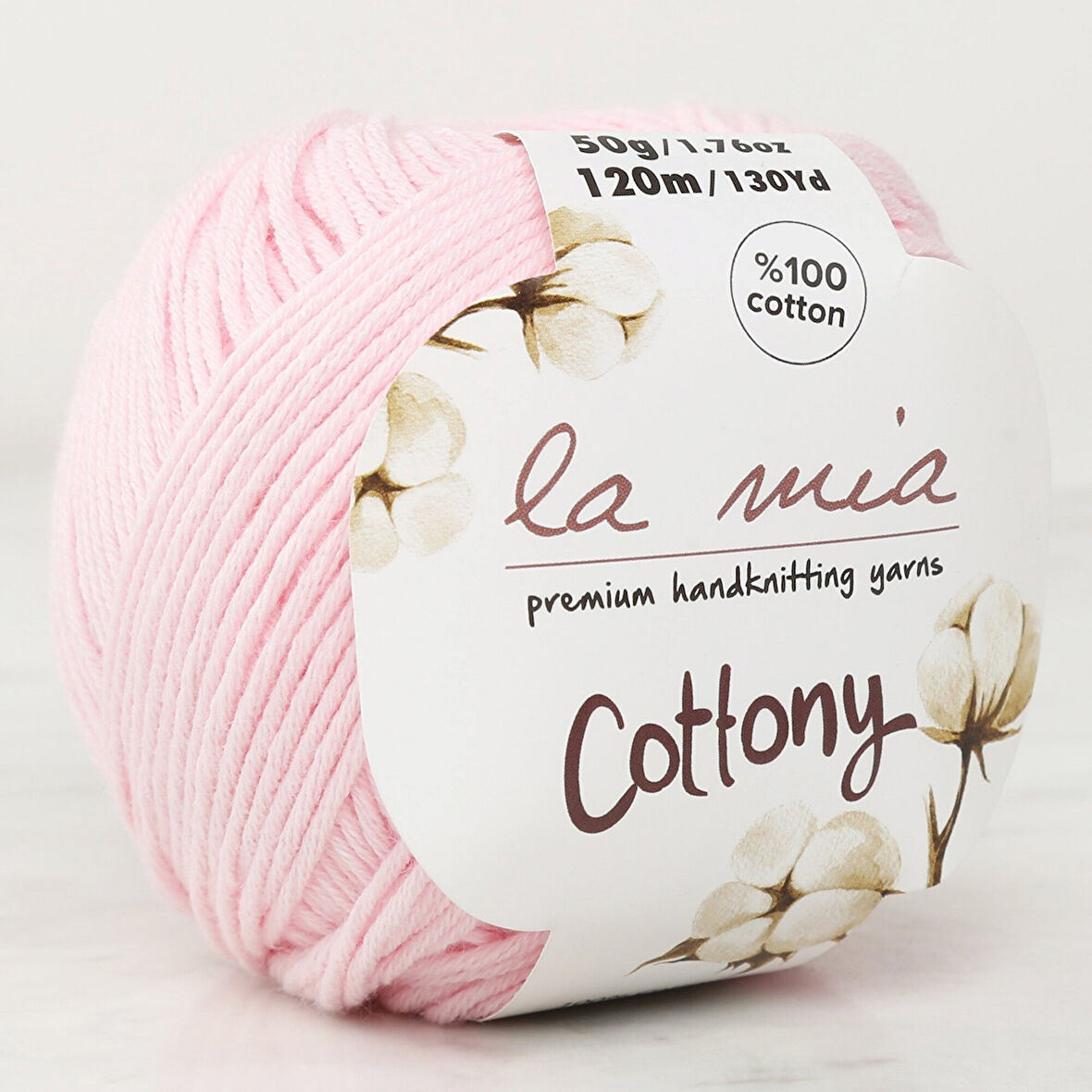 La Mia Cottony Pembe Bebek El Örgü İpi - P13-L013 - 33564