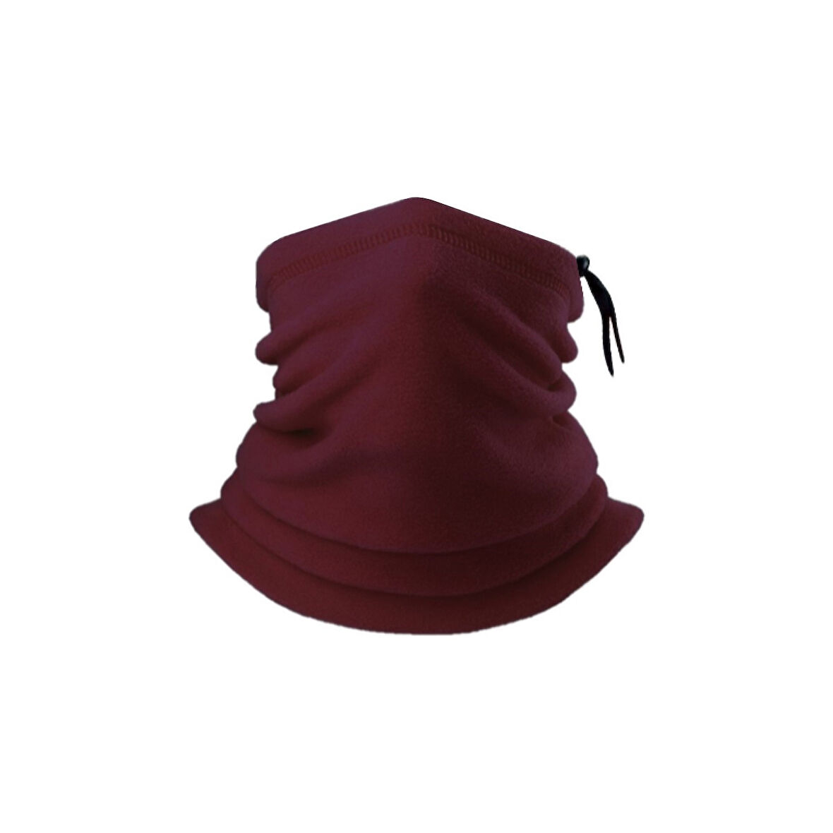 Kışlık Spor Unisex Bordo Polar Boyunluk Bordo Polar