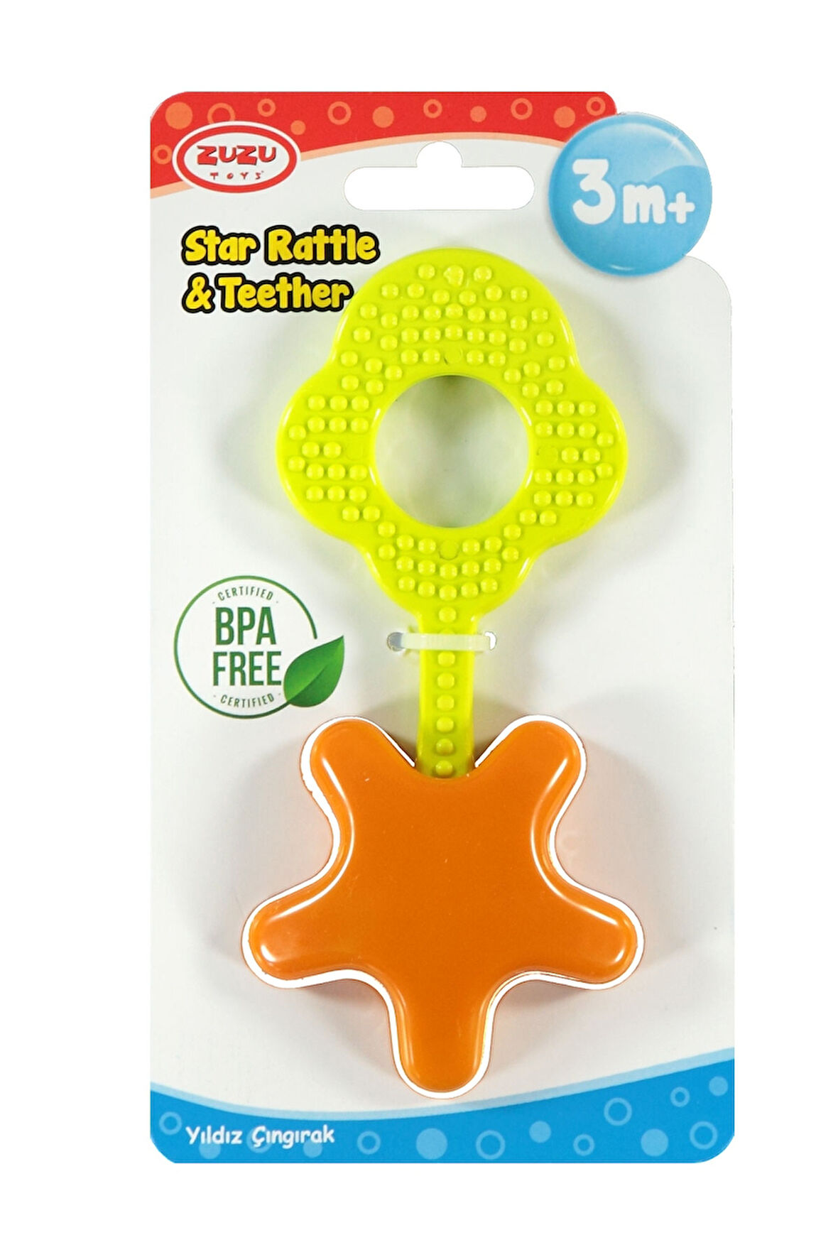 Yıldız Diş Kayıcı Çıngırak Bebek Oyunakları