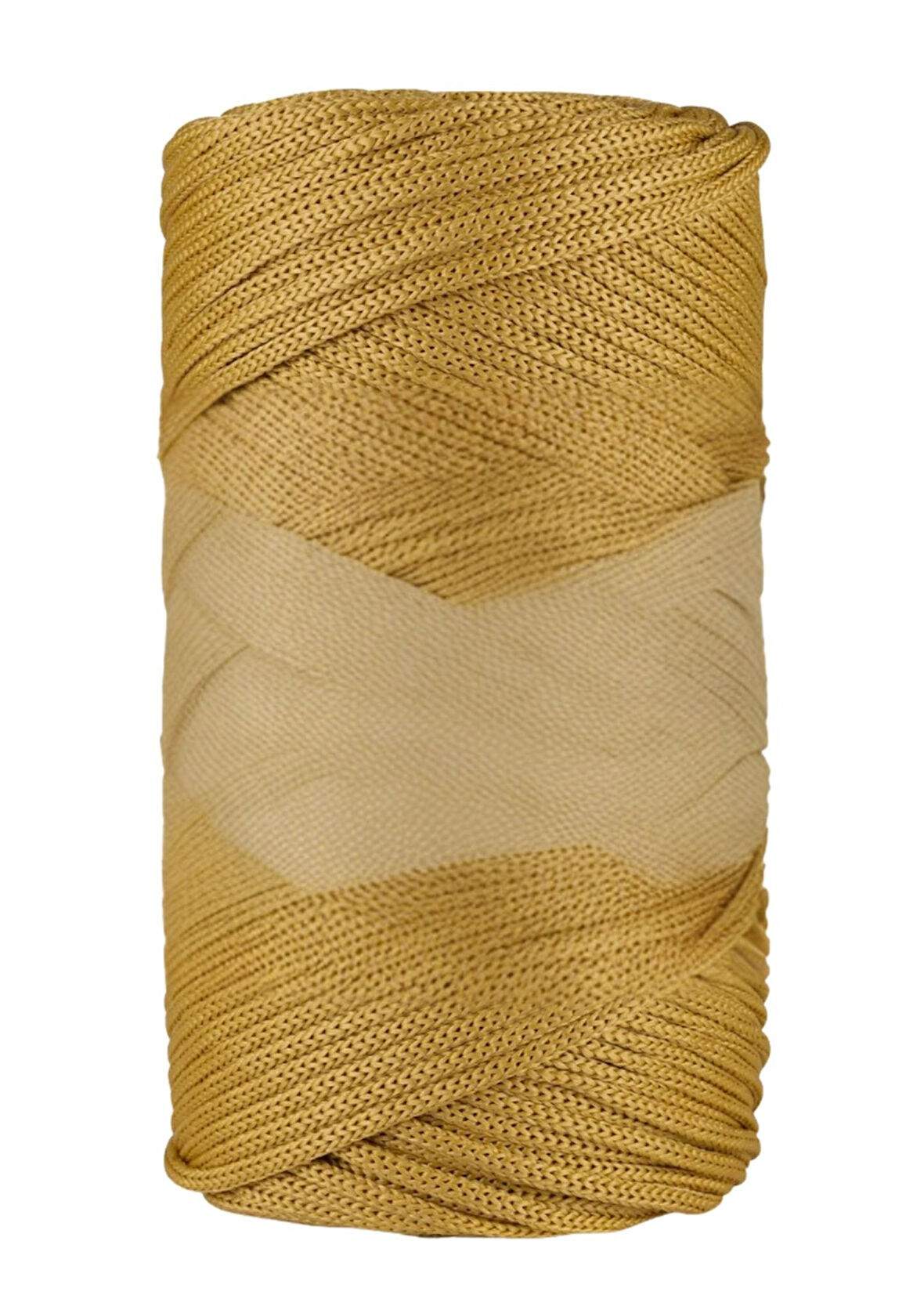 Makrome İpi 3mm Polyester Hardal