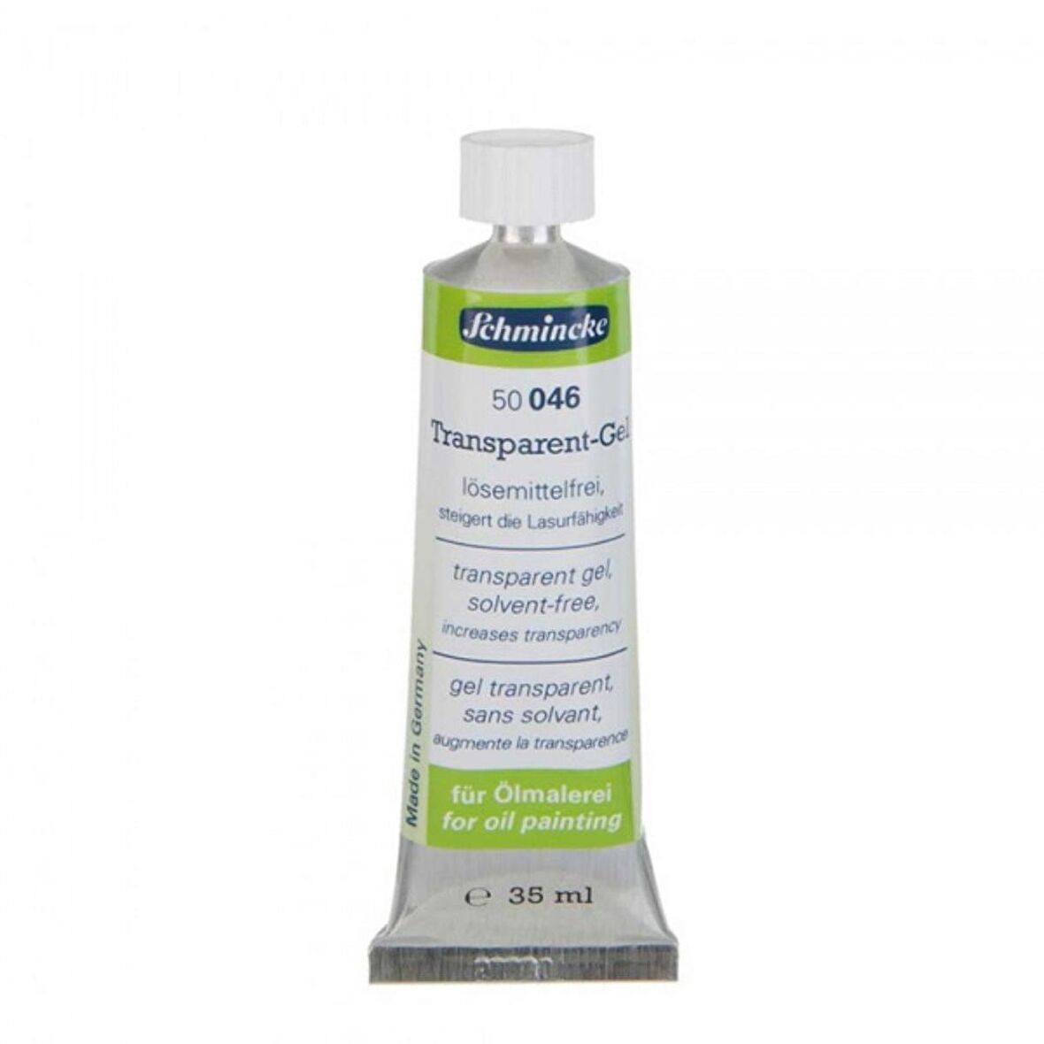 Schmincke Transparent Gel 046 35ml (Solventsiz Transparan Jel Medyum)