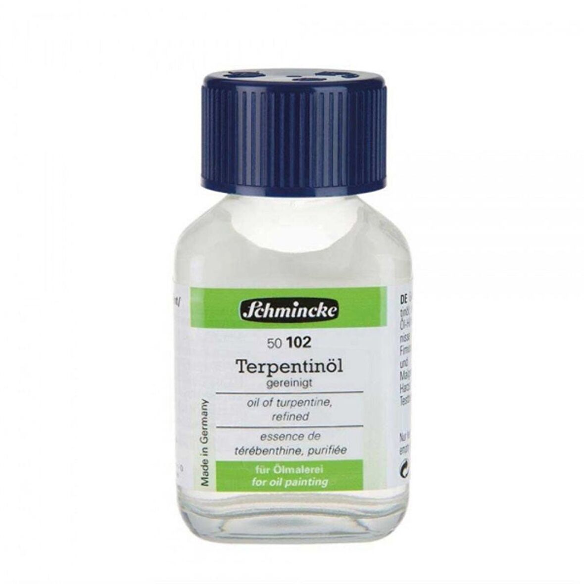 Schmincke Oil Of Turpentine Refined 102 60 ml (Rafine Terebentin Yağı)