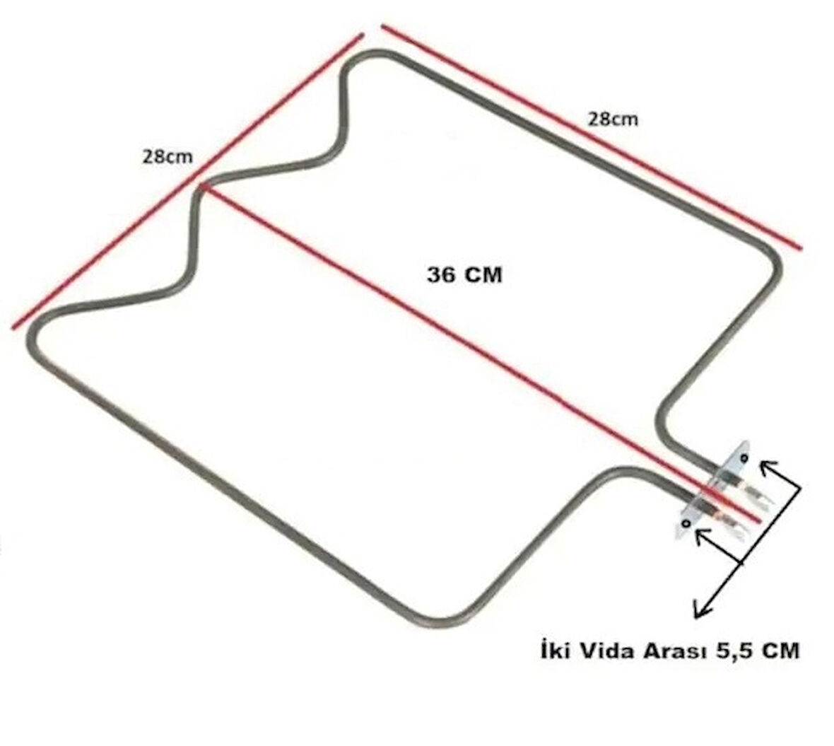 Franke 1200 Watt Rezistans ,  Franke Fırın Rezistansı