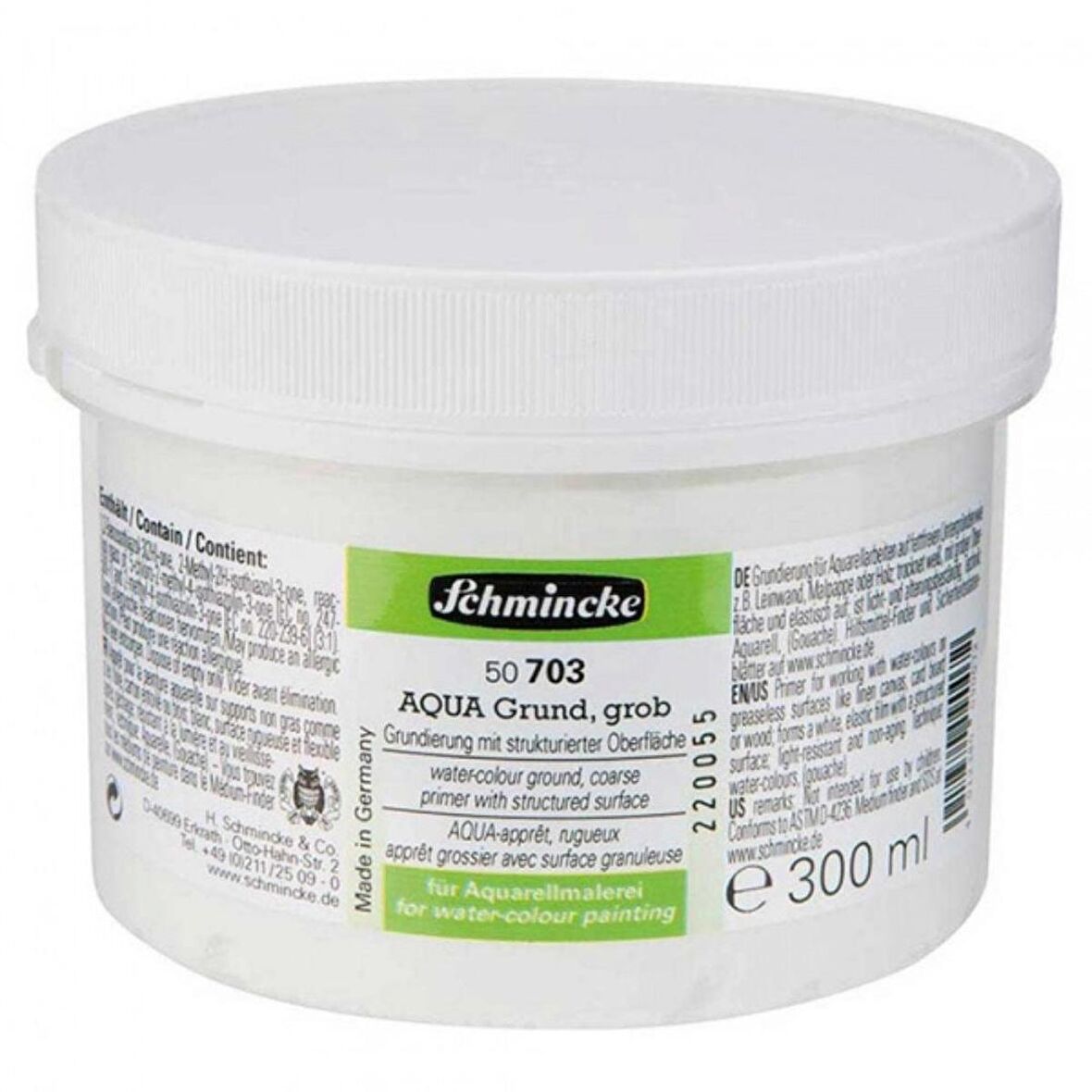 Schmincke Medium 703 Aqua Primer Coarse Kalın Astar 250 ml