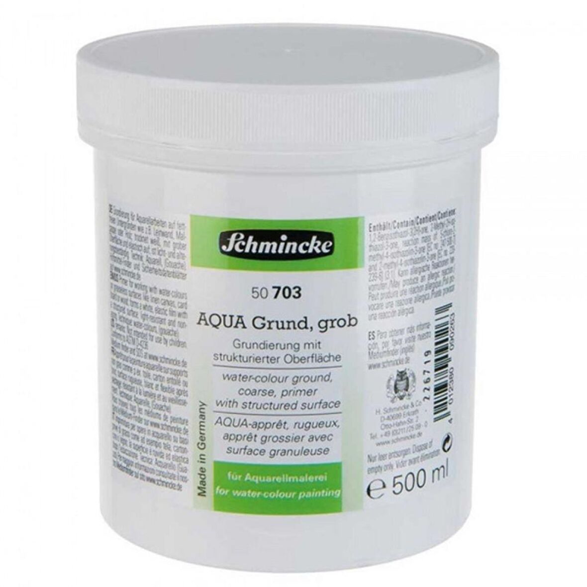 Schmincke Medium 703 Aqua Primer Coarse Kalın Astar 500 ml