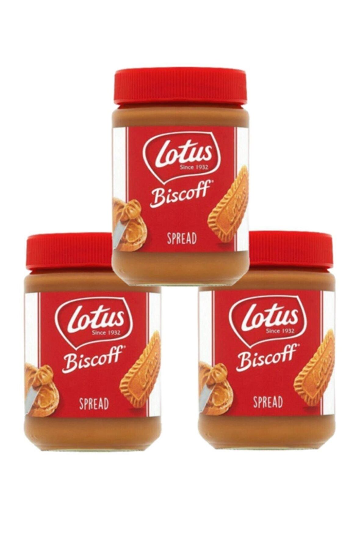 Biscoff Spread Bisküvi Kreması 3'lü