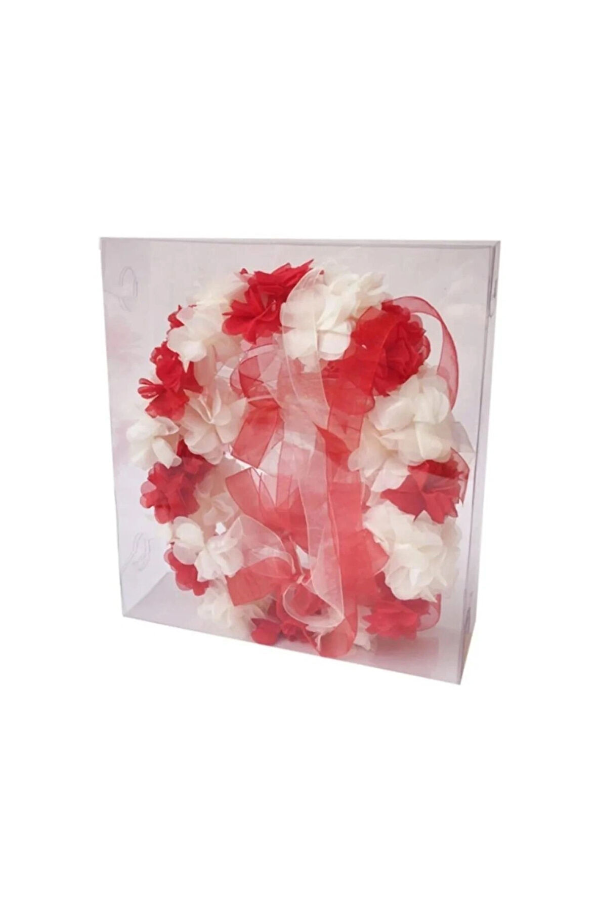 Yuvarlak Nedime Tacı Lazer Kesim Çiçekli Yuvarlak Nedime Tacı 10 Adet