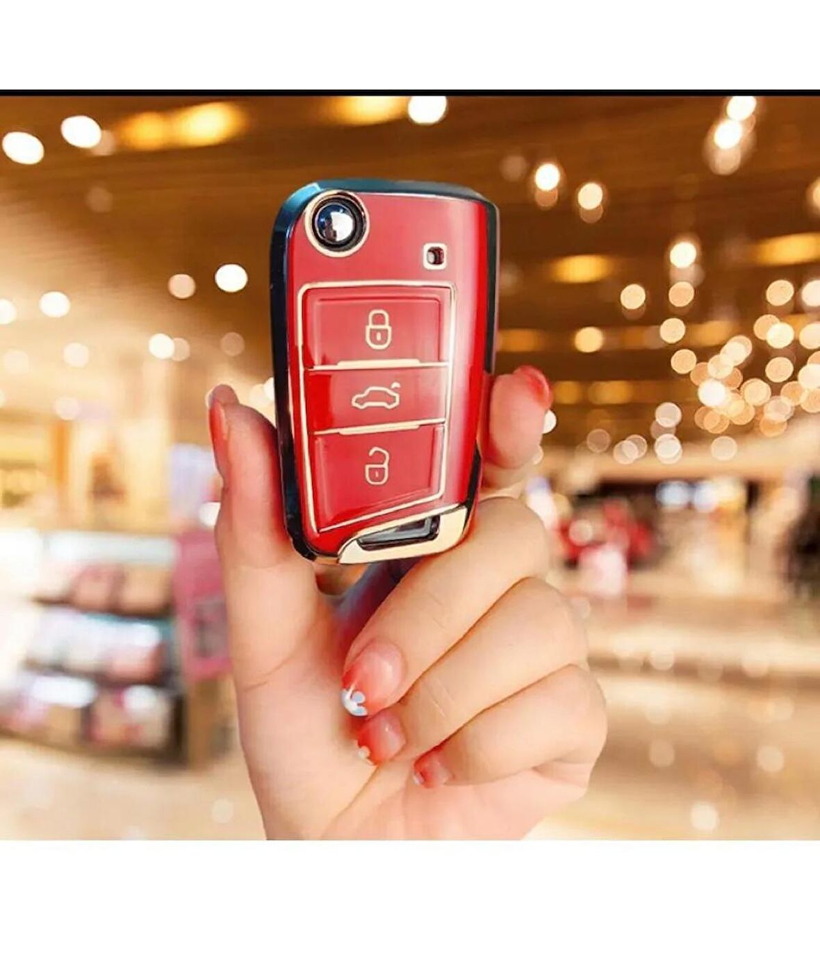 Seat Leon Fr 2013 2020 Uyumlu Lüks Anahtar Koruma Kılıfı 2.Resime Bakınız