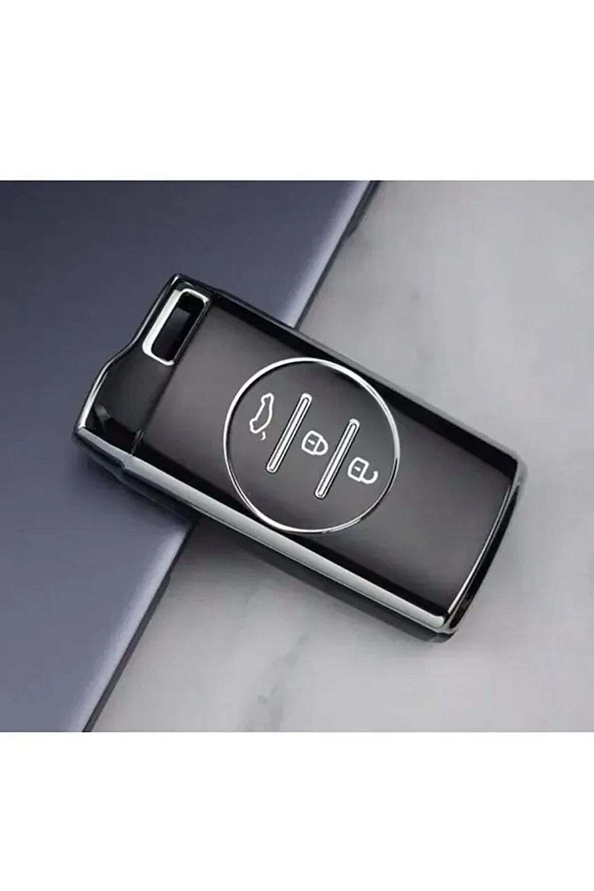Chery Tiggo 7 Anahatar Koruma Kılıfı Siyah/Krom Lütfen 2.Resime Bakıp Anahtar Teyiti Yapınız