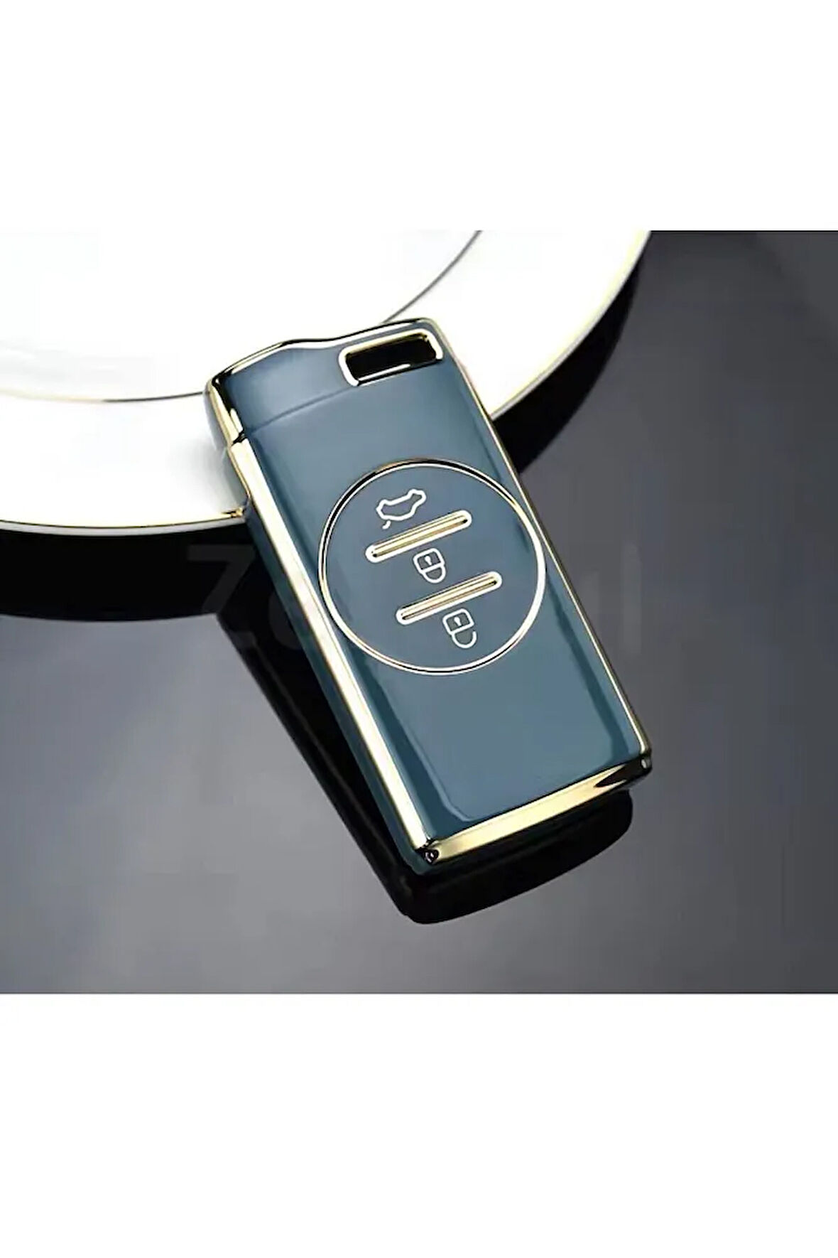 Chery Tiggo 7 Anahatar Koruma Kılıfı Gri/Gold Lütfen 2.Resime Bakıp Anahtar Teyiti Yapınız