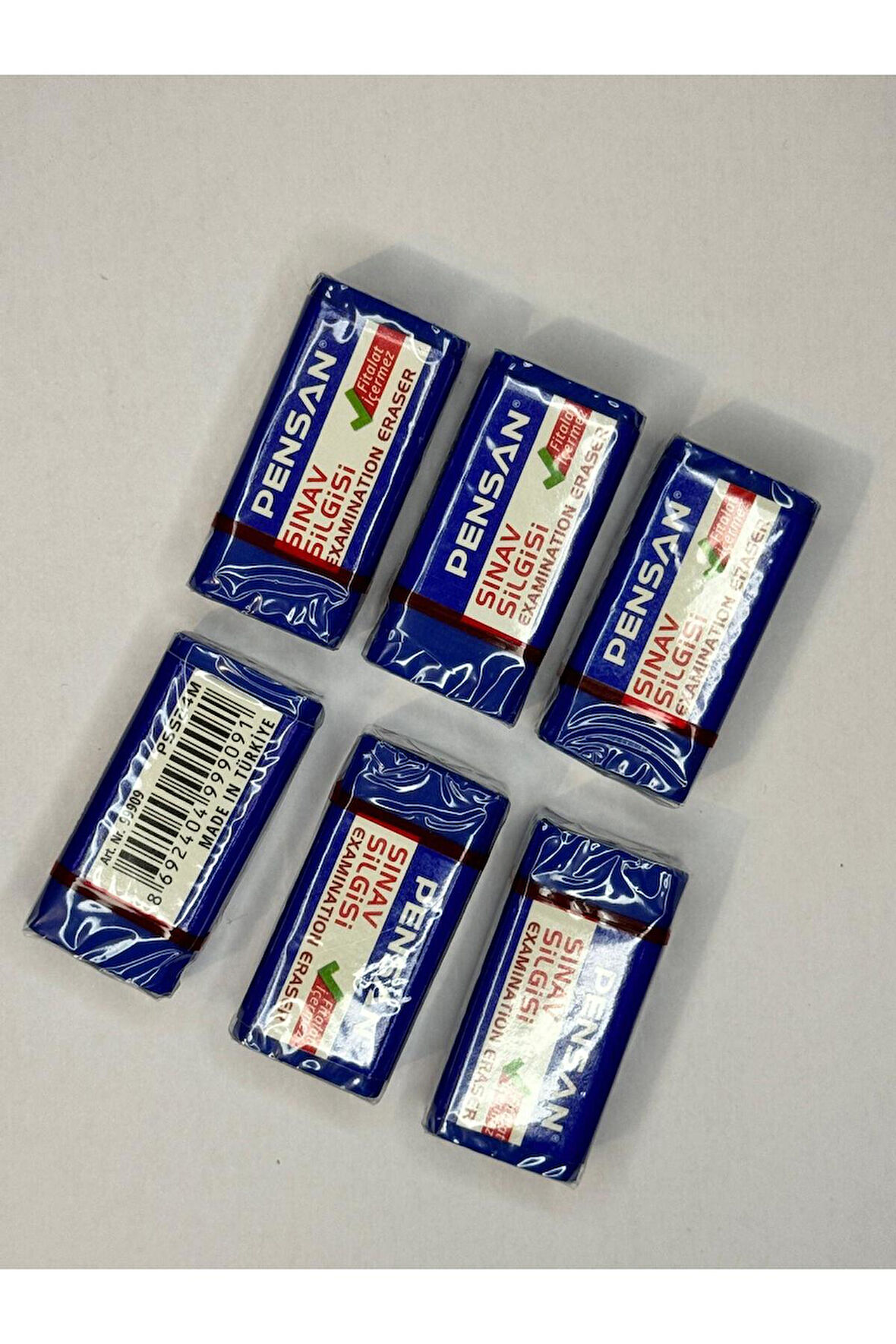 Sınav Silgisi (6 ADET)