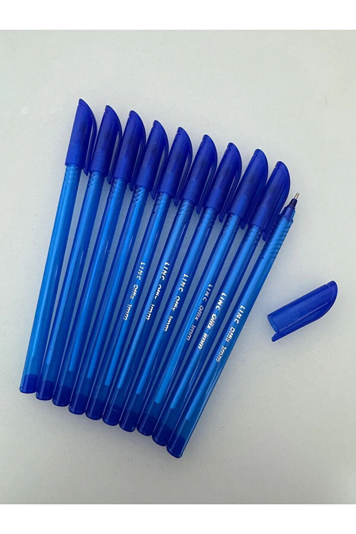 Silka Lınc Tükenmez Kalem 1 MM Mavi (10 Adet)