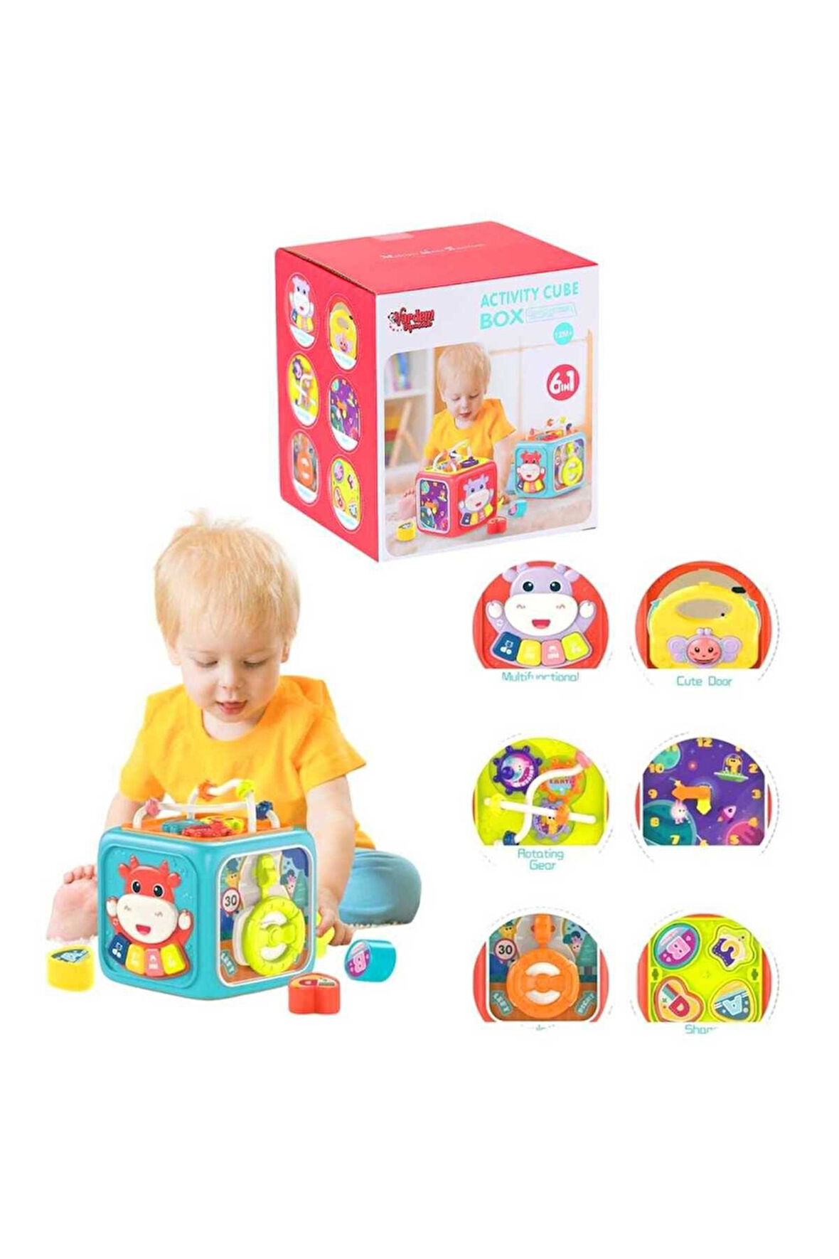 SEÇTİMALDIM VARDEM AKTİVİTE KÜPÜ 688-57 6İN1 MÜZİKLİ IŞIKLI 12M+