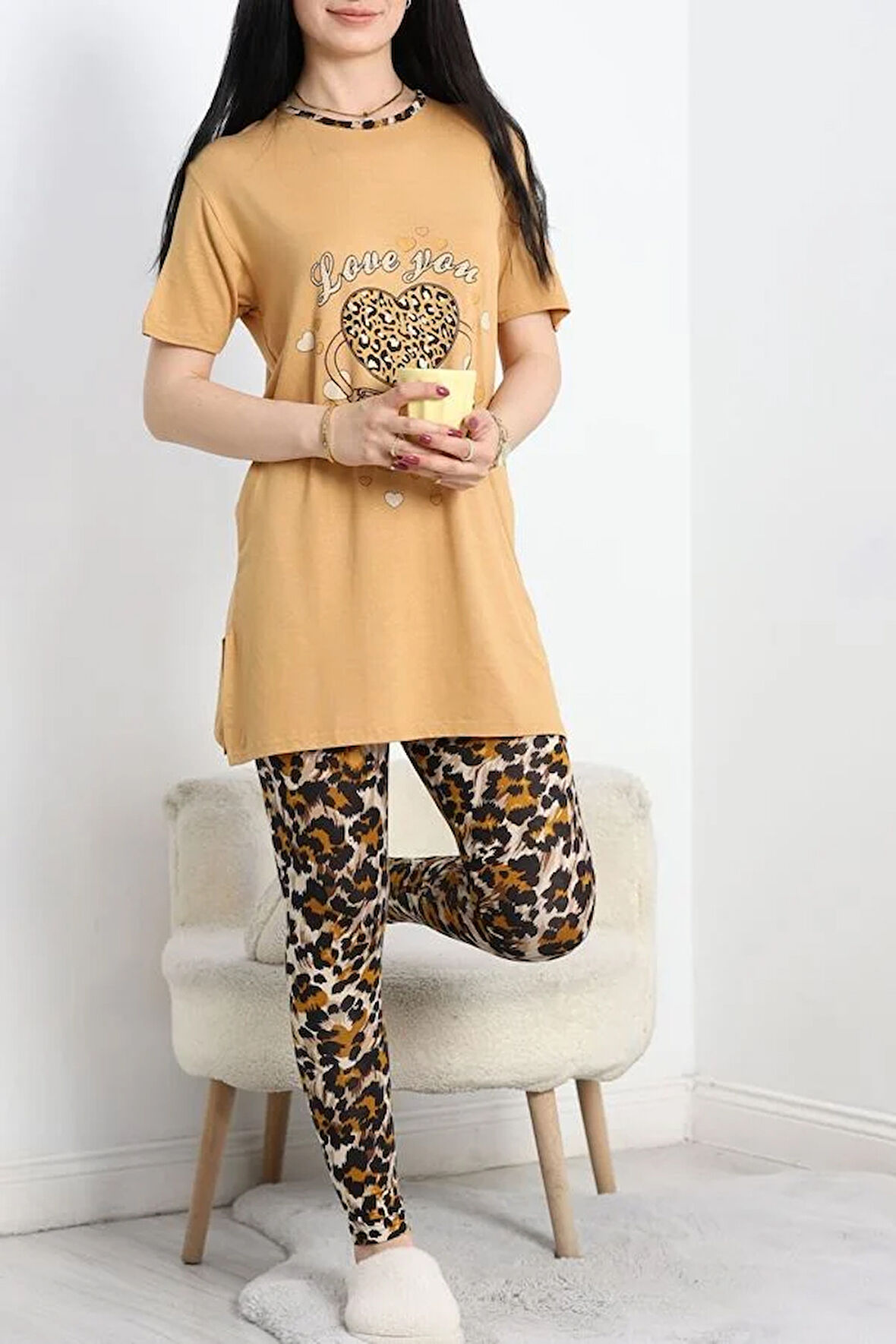 SeKa Ringviskon Pijama Takımı Bisküvi - 50632.1931.