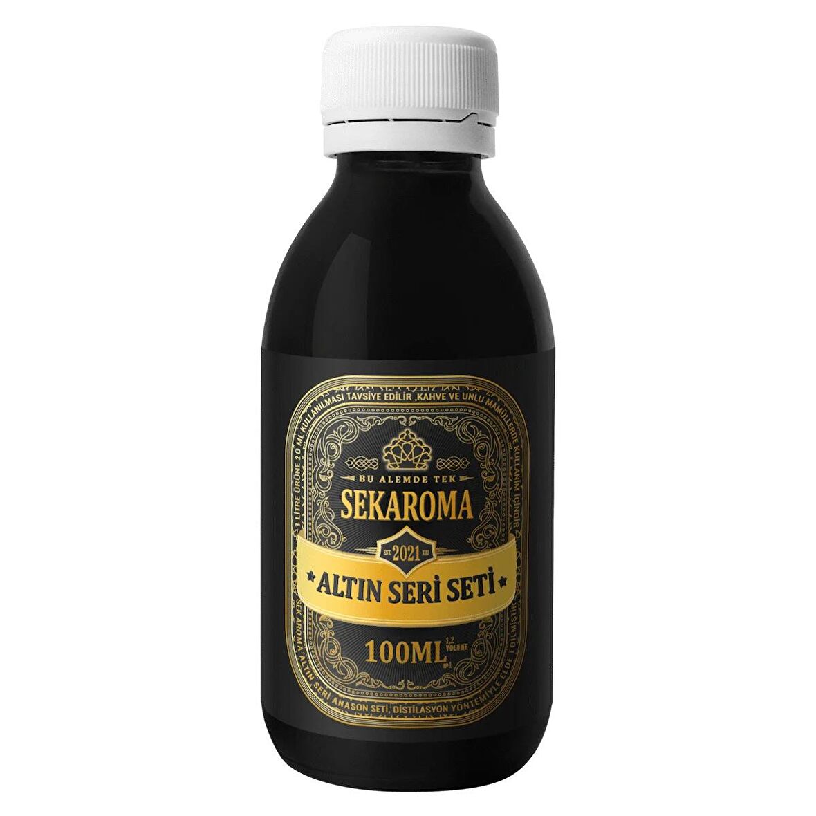 Sek Aroma Altın Seri Anason Yağı-Hazır Karışım Altın Seri Kiti 100 ML (5 LİTREYE UYUMLU)