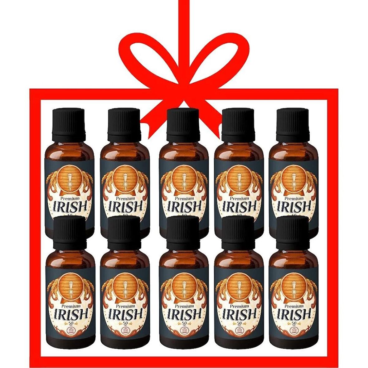 İrish Premium Malt Kiti - İrish Premium Malt Aroması 10 Adet 50 ML Avantaj Paketi+Test Kiti Hediye