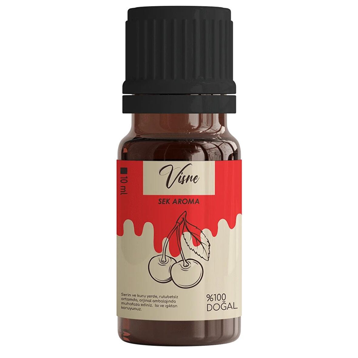 Sek Aroma Vişne Votka Kiti - Vişne Vodka Aroması 10 ML(1 LİTREYE UYUMLU)